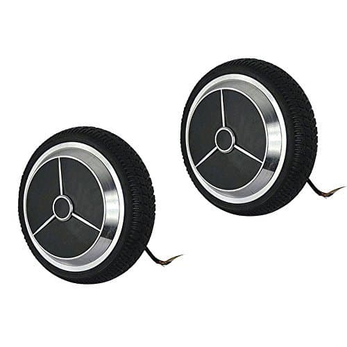 Witdeals 1 pcs 17 * 5.7cm DIY Replaceable Motors Wheels Tires Hoverboard Accessorries for 6.5" Smart Self Balancing Scooter