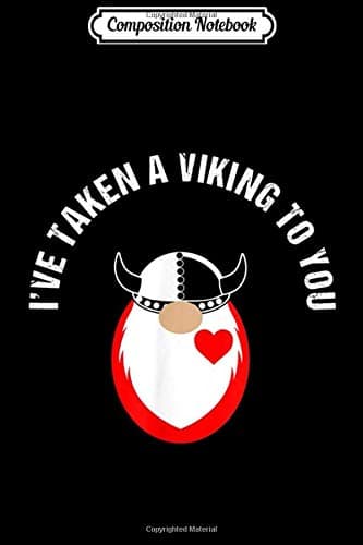 Composition Notebook: Viking Tomte Valentine's Day Scandinavian Gnome Journal/Notebook Blank Lined Ruled 6x9 100 Pages Paperback – January 14, 2020