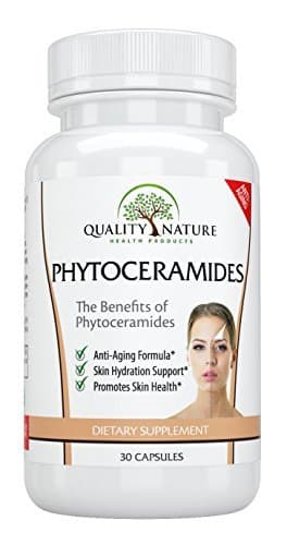 Phytoceramides 350 Mg, Plant Derived - With Vitamins A, C, D , E , Advanced Anti-aging - Skin Care Supplement - Gluten Free Offered By Quality Nature. by Quality Nature