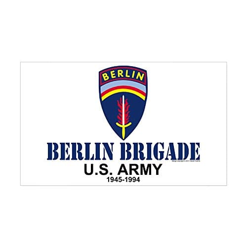 CafePress - Berlin Brigade Stuff Rectangle Sticker - Rectangle Bumper Sticker Car Decal