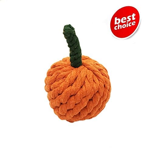 Extra Durable Tough Dog Chew Toy-For Interactive Tug-Of-War-Toss,Fetch Games-Puppy Teething Pain Relief &amp; Dental/ Oral Health-100% Natural Cotton Fibers