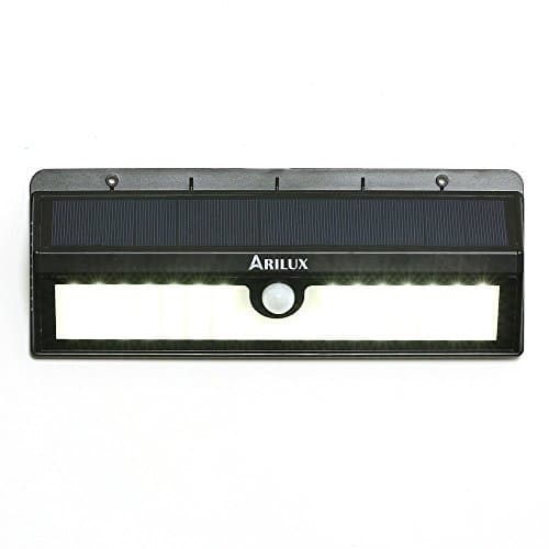 MD Group LED Light Solar Powered 62 LED Outdoor Waterproof IP65 Motion Sensor Wall Lamp