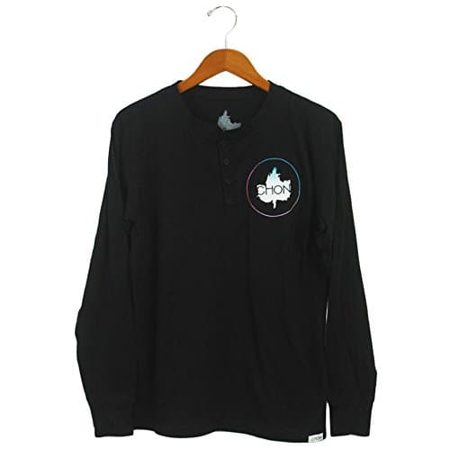 Chon Men's Woohoo Long Sleeve Medium Black