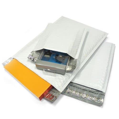 AirnDefense #0 Poly Bubble Padded Envelope Mailers Bags Self Seal 6.5x10 250 Pcs