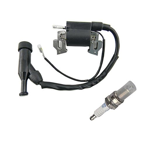 KOSIN Ignition Coil Module with Spark Plug for Honda GX120 160 GX200 Engine Motor Brushcutters Lawnmovers 30500-ZE1-033
