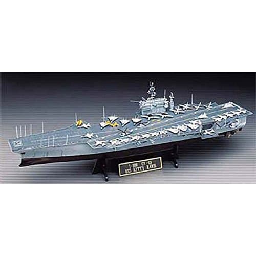 1/800 U.S.S. CV-63 KITTY HAWK AIRCRAFT CARRIER 14210 MODEL KIT+ WORLDWIDE