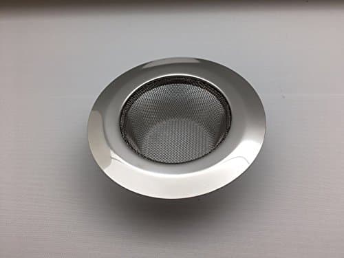 2 Sink strainer stopper Kitchen Strainer mesh sink Screen Stainless Steel Sink Strainers, Sink Grid Fits 3"- 3 1/2" Stainless Steel Sink Strainer Home Kitchen Bathroom