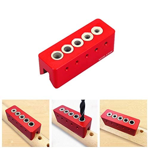 MSOO Woodworking Angle Drill Guide Doweling Jig Carpentry Straight Hole Locator New