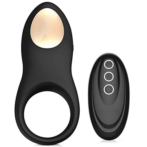 WodCht Amazing Present Pennis Ring Vibroto Wireless Remote Control 8 Vibration Modes Vibrotos Toys for Men Erotic Products,SHD084-Wireless,TJZ-Black-Wireless