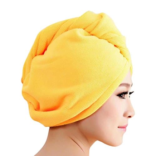 Womens Microfiber Bath Towel Hair Dry Hat Cap Quick Drying Muranba