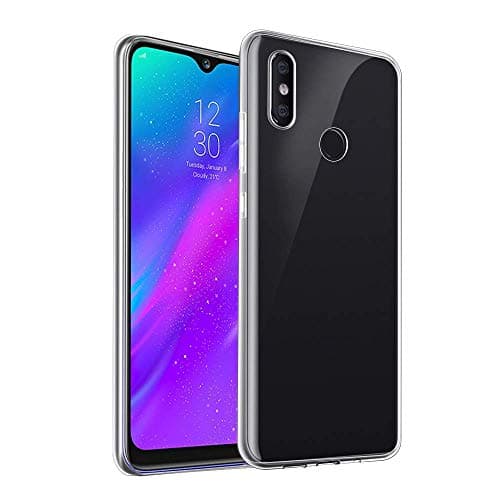 PaceBid Realme 3 Pro Case –Slim Premium Soft Silicone Bumper Case Transparent Rubber Cover for Realme 3 Pro