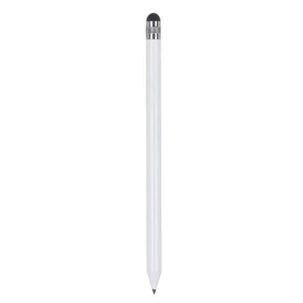 CAheadY Universal Dual-head Capacity Touch Screen Drawing Stylus Pen for Phones Tablets Durable Accessory White