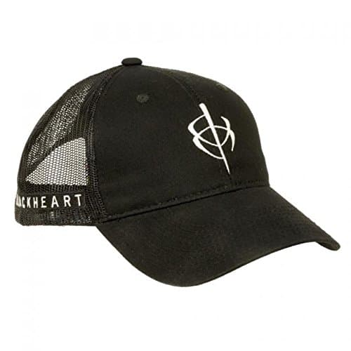 BLACKHEART ARCHERYMesh Hat, One Size, Black