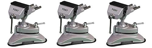 Yost V-275 Portable Multi-Angle Pivoting Vise, 2.75", Gray (3-(Pack))