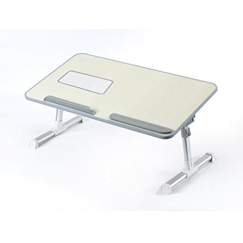 Laptop Bed Tray Table Desk, Sincelee Adjustable Laptop Table Stand Portable standing Desk Foldable Sofa Breakfast Table Notebook Stand Reading Holder for Couch Floor