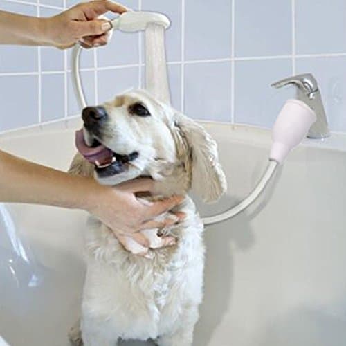 Multi-Functional Pet Dog Cat Cleaning Shower Head Spray Drains Strainer Bath Hose Sink Washing Hair Pet Water Shower Head New
