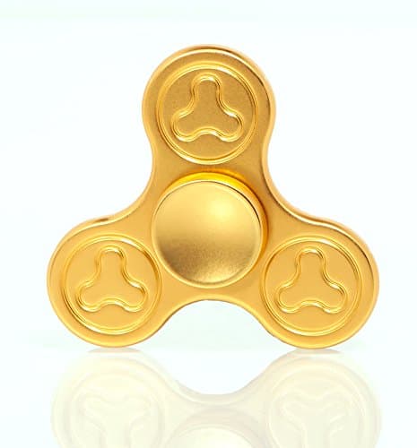 Zen Spinz Fidget Spinner I Pro Bundle I Metal Spinner I High Speed Si3N4 Ceramic Hybrid Bearings I 3 – 6 Minute I Spinner Prime EDC ADHD Stress Relief Toy I BONUS Leather Pouch & Round Metal Gift Box