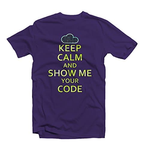 Keep Calm And Show Me Your Code Programming T-Shirt