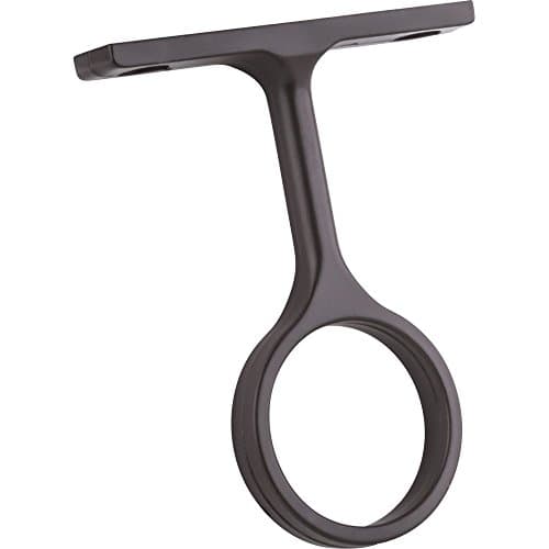 Box of 2 (Two) - Middle Mounting Brackets for 1" Round Closet Rod - Oil Rubbed Bronze
