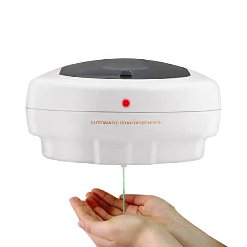 Automatic Touchless Hand Soap Dispenser Sunsbell Battery Powered Sensor Wall Mount Pump Touchless Liquid Infrared Soap Dispenser