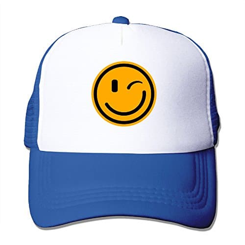 Twinkle Smiley Kids Custom Hat One Size Fits Most Dancing Mesh Cap Adjustable