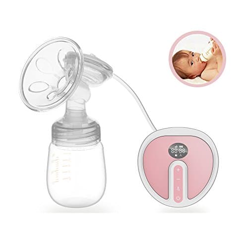 [New Version 2017]SilaiteWP Electric Breast Pump, Single Electric Pump Breastfeeding Comfort Advanced Breast Milk Pump with Pacifier - 2 Mode Suction &amp; Massage As Natural as baby's sucking