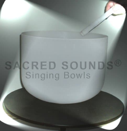 14" Crystal Singing Bowl - Throat Chakra -Note 'G'