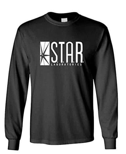 STAR LABS comic hero laboratories s.t.a.r. - Long Sleeved Tee