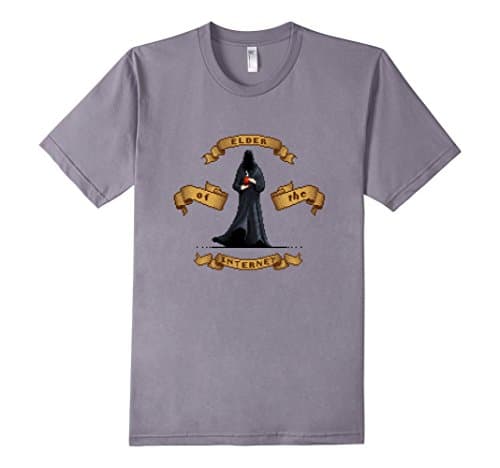 Men's Elder of the Internet - IT Crowd Medium Slate