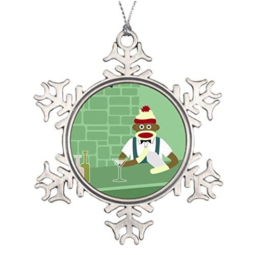 dokky J Ideas For Decorating Christmas Trees Sock Monkey Martini Bartender Home Amp; Decor