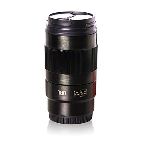 Mango Spot Stainless Steel Camera Lens Coffee Tea Cup(Modeling Leica 180mm F/3.4 Lens), 12oz