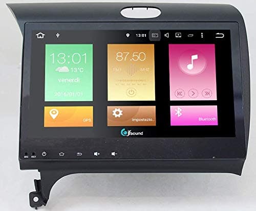 CUSTOM FIT JF SOUND KIA CERATO GPS BLUETOOTH USB ANDROID EASYCONNECT