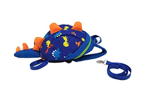 LmeiKK 3D Dinosaur Design Safety Leash Harness Bag Mini Backpack for Toddlers Kids