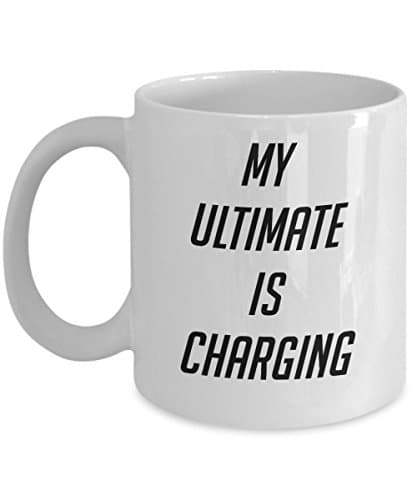 Overwatch Mug - My Ultimate is Charging - 11oz - White
