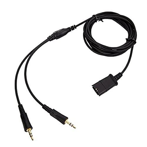 HPPFOTRS Pc Cable Adapter Voice Card To Plantronics Headset