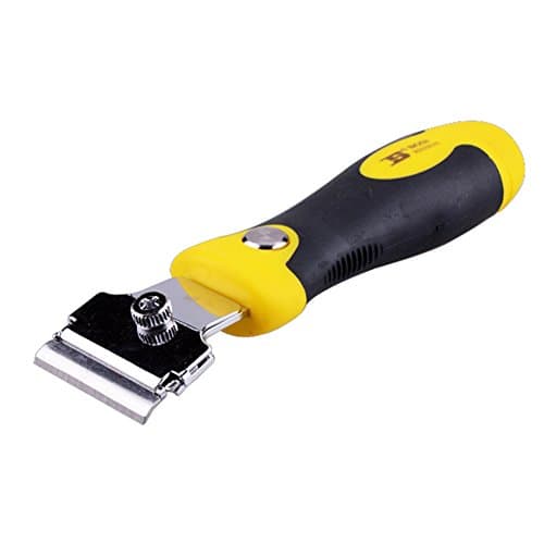 Cleaning Glass Wall Scraper with 4 PCS Blade Multipurpose Metal Scraper/Stripper Longth Adjustable