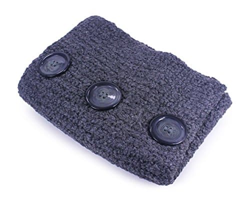 Pure Handknit Charcoal Savannah Wrap