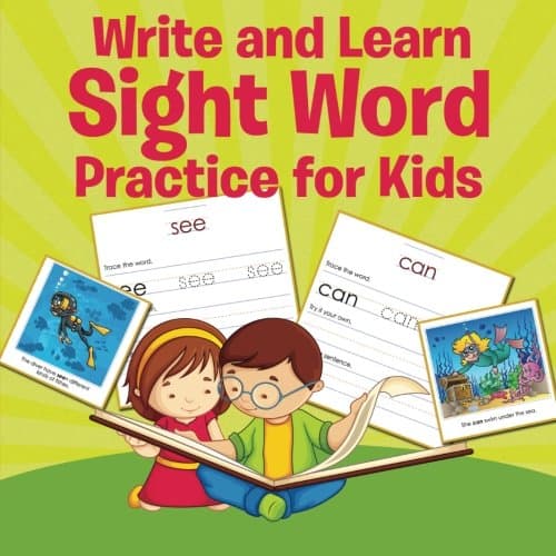 Write and Learn Sight Word Practice for Kids