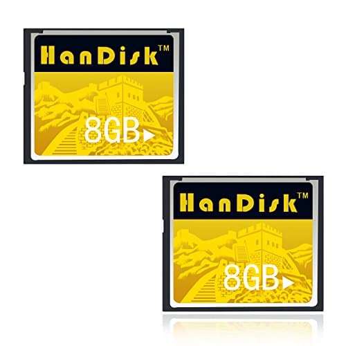 2Pack CF Card 8GB Compact Flash Cards 8GB 3 Years' Replacement Warranty CF memory card For Cmaera