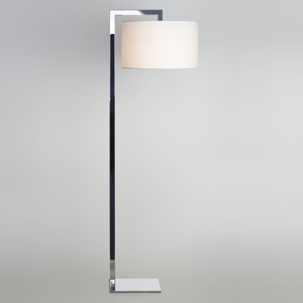 Ravello 1 Light Floor Lamp Base Only in Polished Chrome