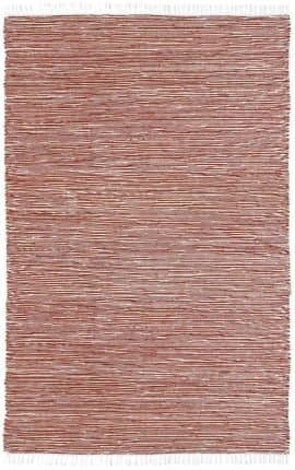 Complex Chenille Flat Weave Rug, 5-Feet by 8-Feet, Copper