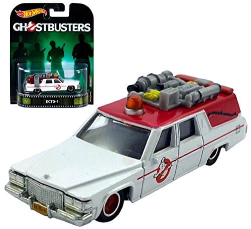 Ghostbusters Ecto-1 Hot Wheels Retro Die Cast Car 2017 Release "IN STOCK"