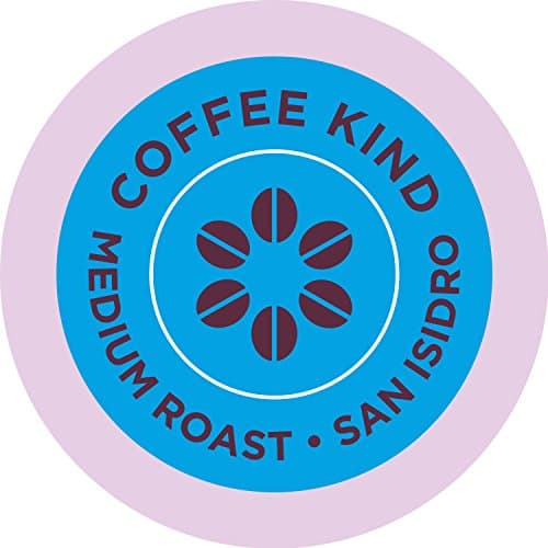 Single Serve K Cup - Coffee Kind Single Origin – San Isidro Costa Rica - Organic and Fair Trade Gourmet Coffee Cups compatible with Keurig Brewers - 12 Count