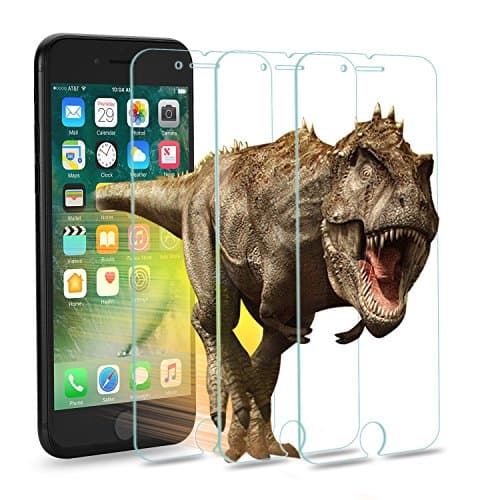 [3-Pack] iPhone 7 Tempered Glass Screen Protector, YepTech 0.22mm Slim 9H Hardness Bubble Free, Anti-Fingerprint, Scratch Coating For iPhone 7