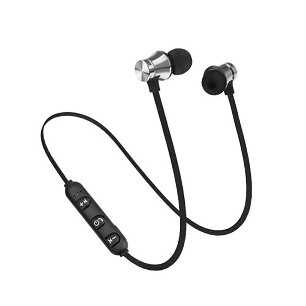 uniqueaur Magnetic Bluetooth Headset, Wireless Bluetooth Magnetic In-Ear Earphone Headset Stereo Headphone with Mic