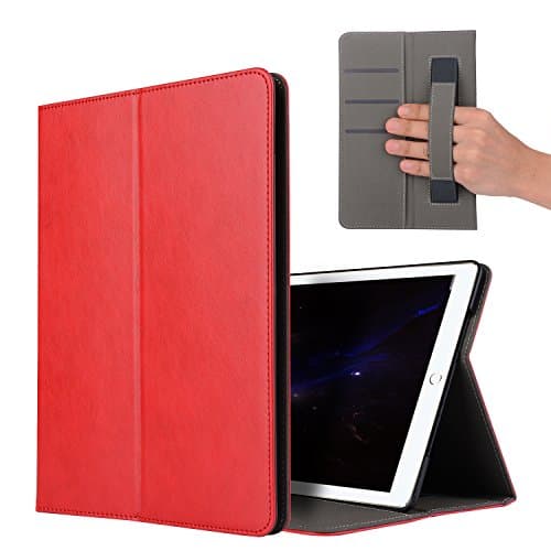 iPad Pro 10.5 inch Case -Vangoog Flip Stand Folio Case Cover for iPad Pro 10.5-inch (2017), with Smart Cover Auto Sleep/Wake (Red)