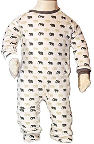 Oemi Baby Onesie: Elephant Sleeper - 12mos