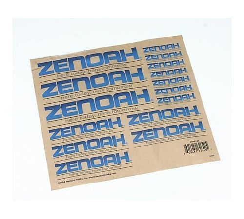 Zenoah Decal Sheet by Zenoah
