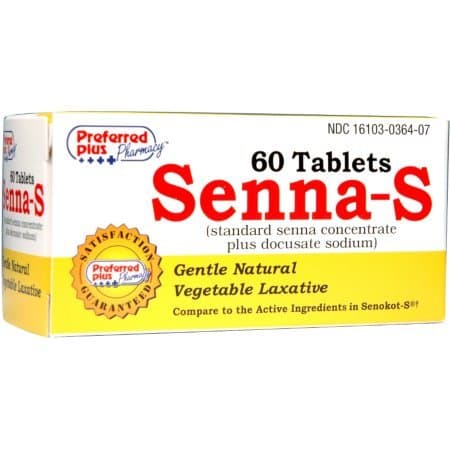 Senna-S Tablets 60 ea (Pack of 6)
