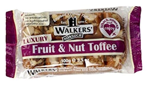 Walkers Nonsuch Andy Pack Bars 100 g Fruit & Nut (Pack of 10)